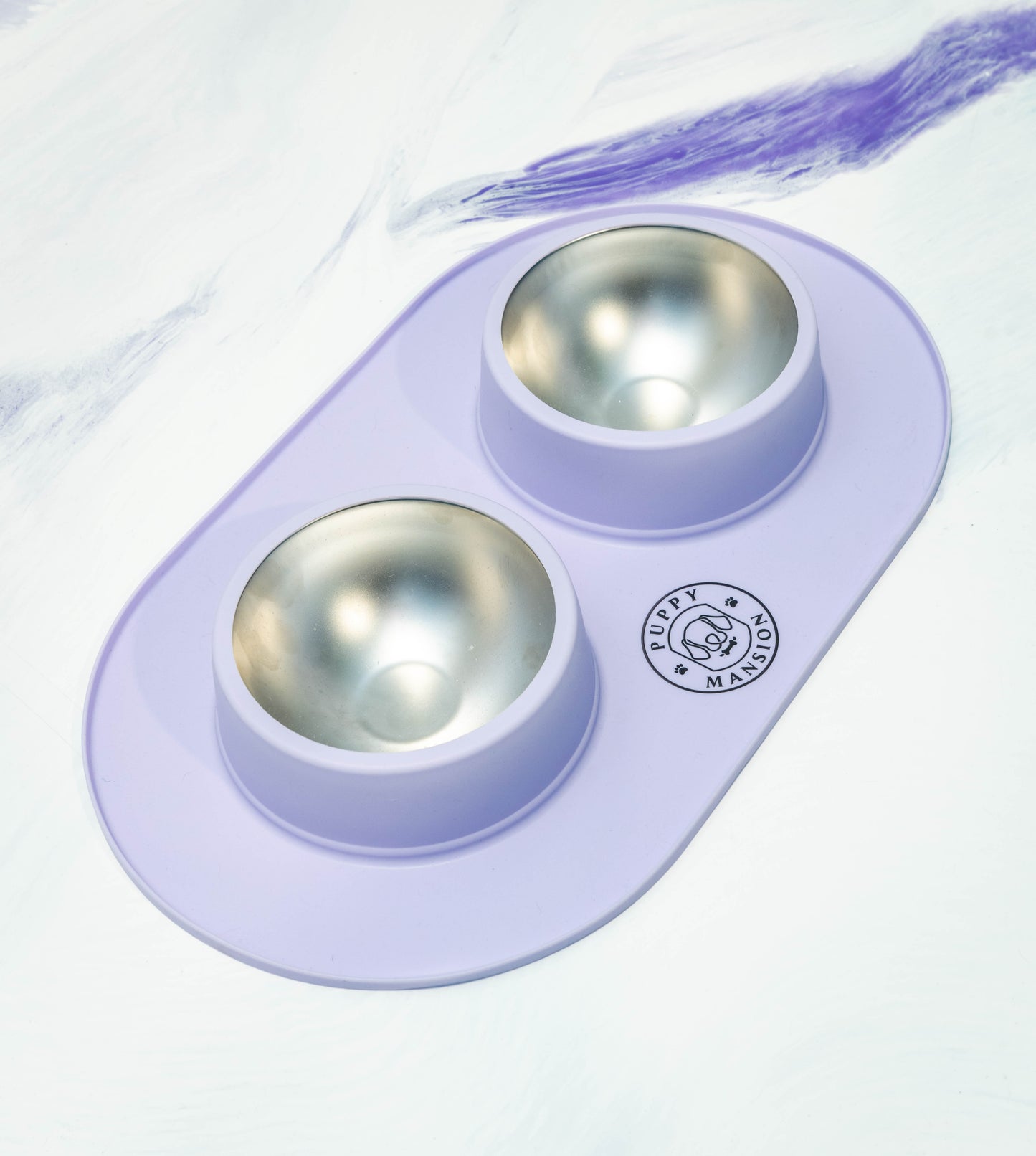 Stainless Steel Double Dog Bowl